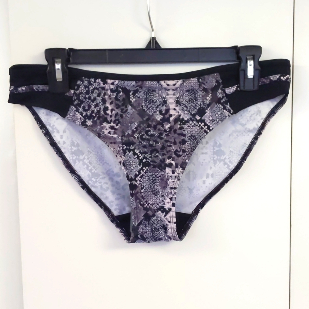 Panache Jolee Classic Bikini Bottom. Snake Print. Multiple Sizes.
